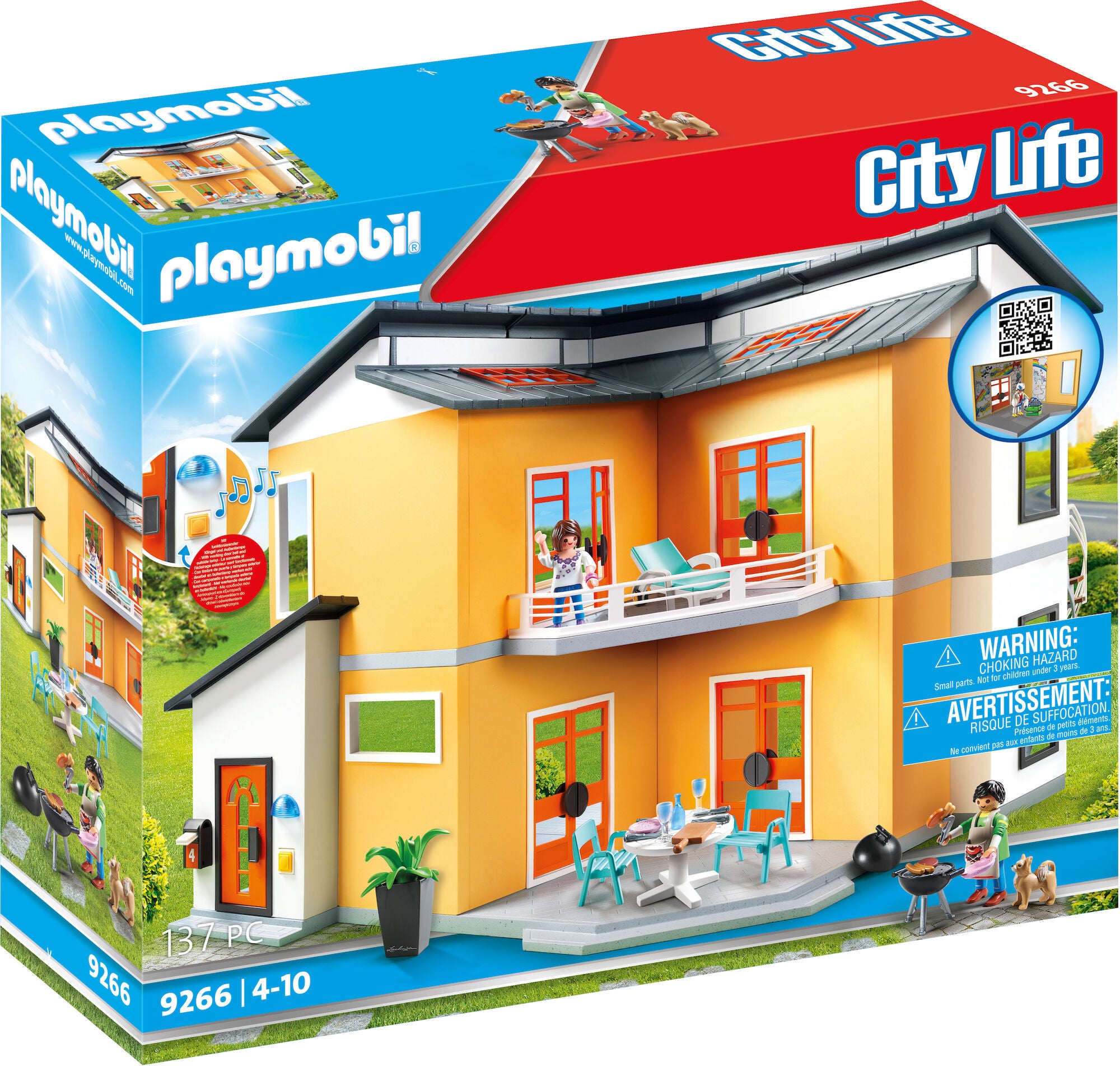 Playmobil 9266 City Life Modernt bostadshus|