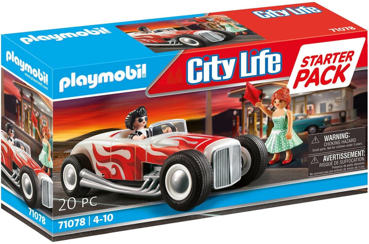 Playmobil City Life Startpaket Hot Rod 71078|