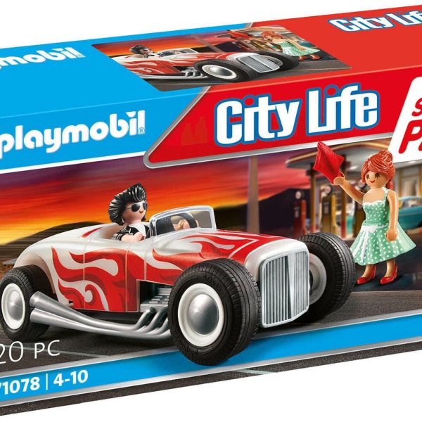 Playmobil City Life Startpaket Hot Rod 71078|