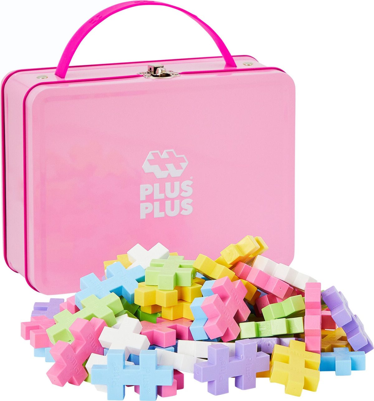 Plus-Plus BIG Metal Suitcase Pastel 70 Bitar|