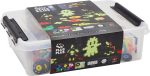 Plus-Plus Build and Glow 3D Förvaringsbox 2000 Bitar|