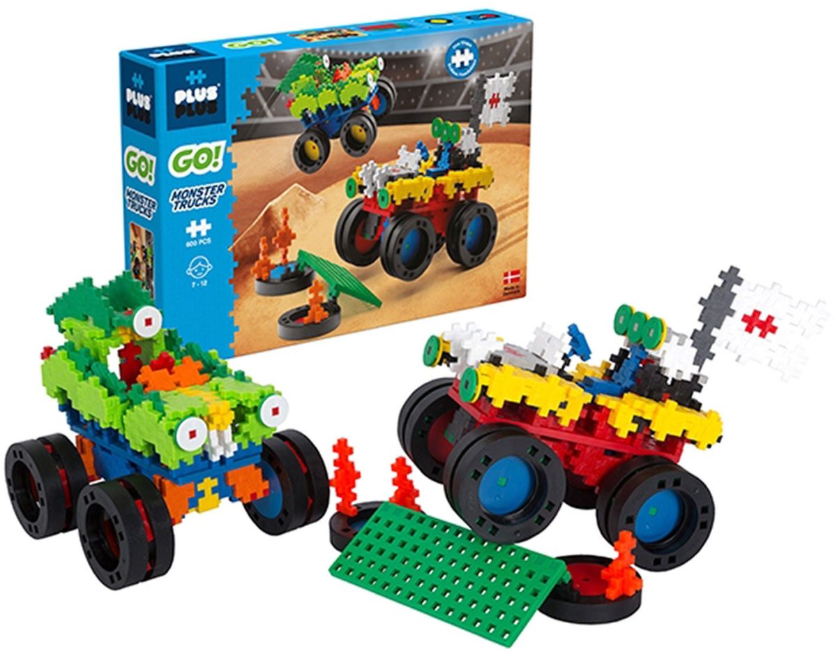 Plus-Plus Go! Monster Trucks|