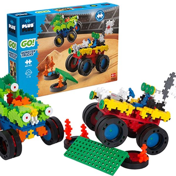 Plus-Plus Go! Monster Trucks|