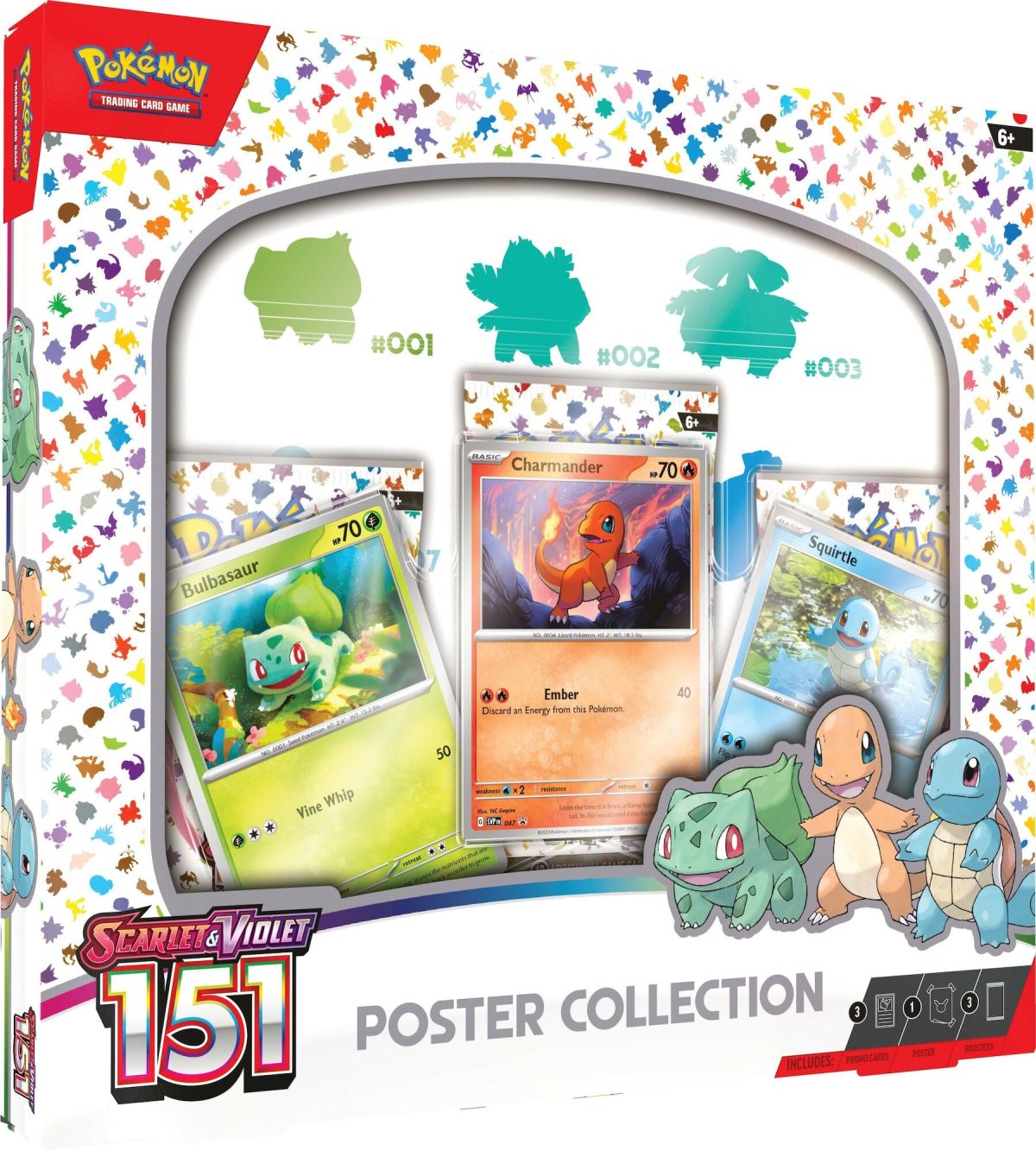 Pokémon Scarlet &  Violet 151 Poster-samling|