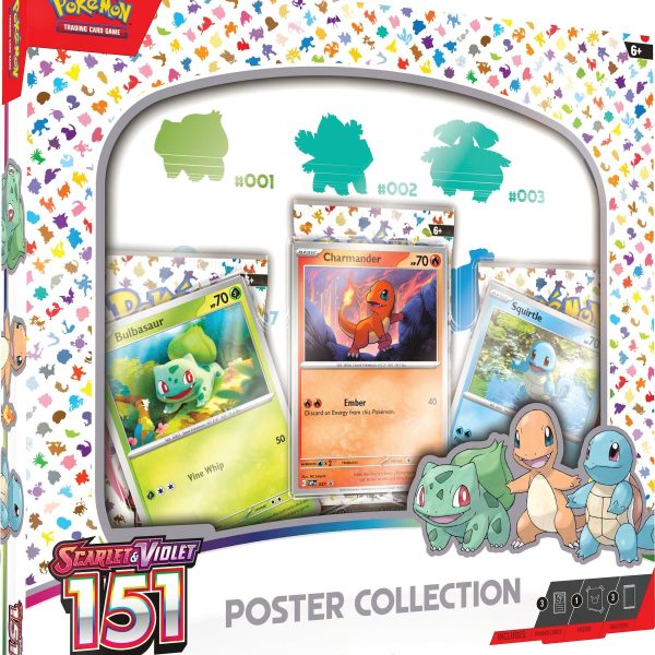 Pokémon Scarlet &  Violet 151 Poster-samling|