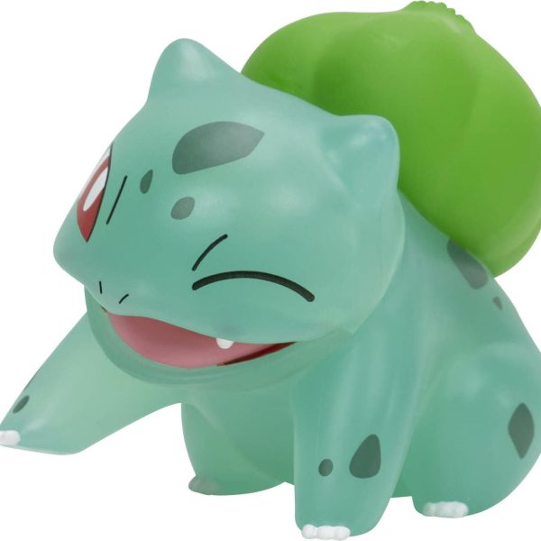 Pokémon Select Actionfigur Bulbasaur NEW SOLID|Halvgenomskinlig