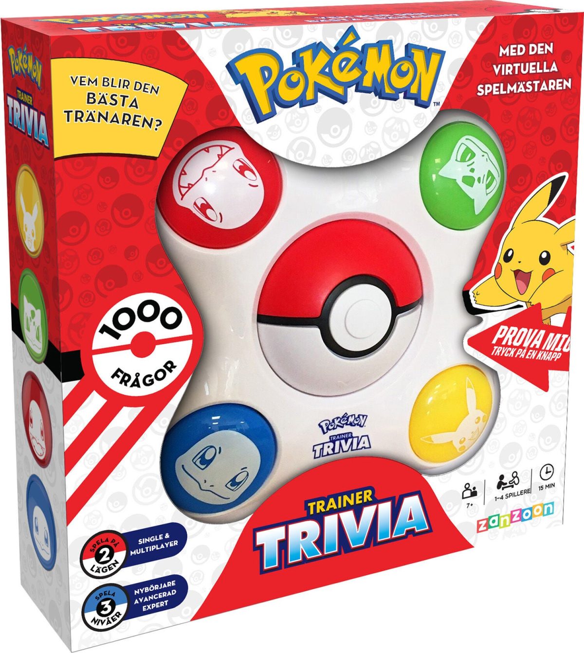 Pokémon Trivia Sällskapsspel|