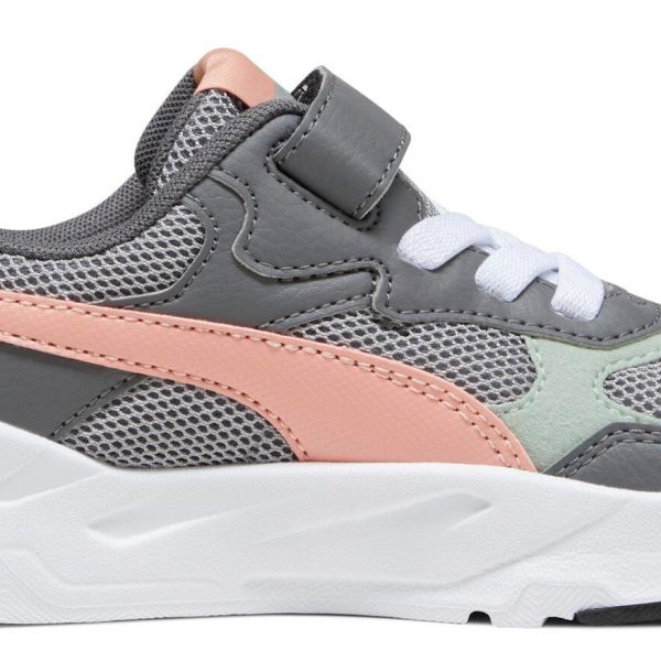 Puma Trinity AC PS Sneakers|Concrete Gray/Poppy Pink/Cool Dark Gray