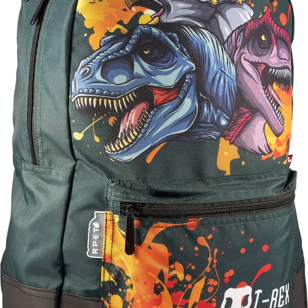 Pure Denmark Dino T-Rex Ryggsäck 16L|Grön