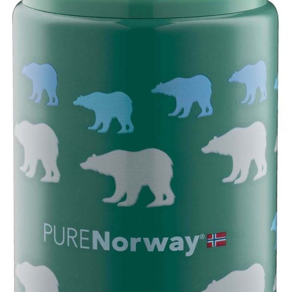 Pure Norway Go Drickflaska i Aluminium Isbjörn 500ml