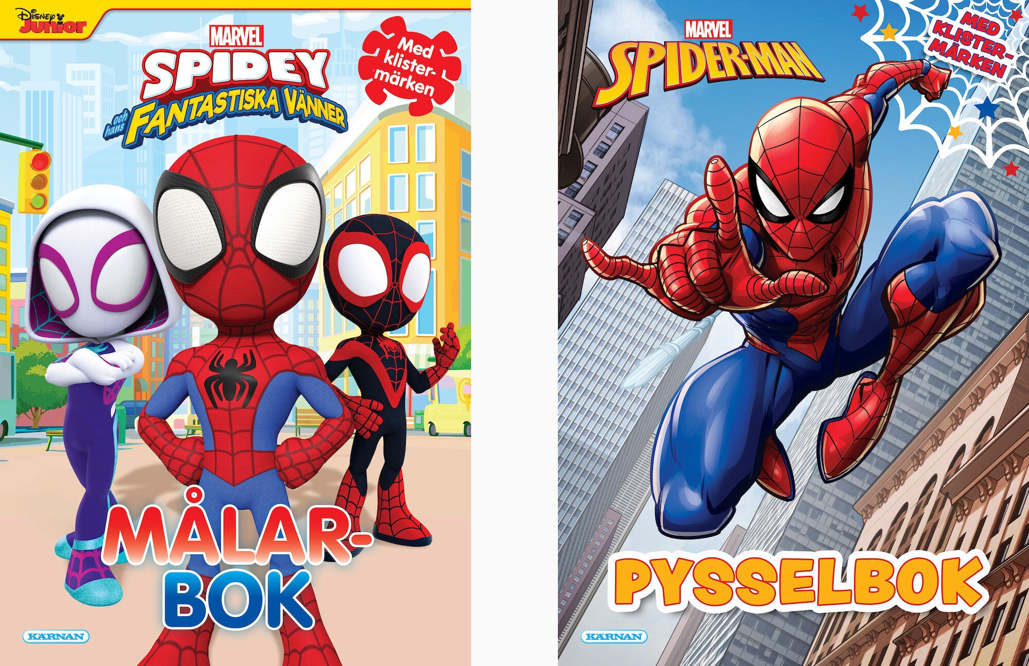 Pysselpack Marvel Målarbok &  Pysselbok med Klistermärken