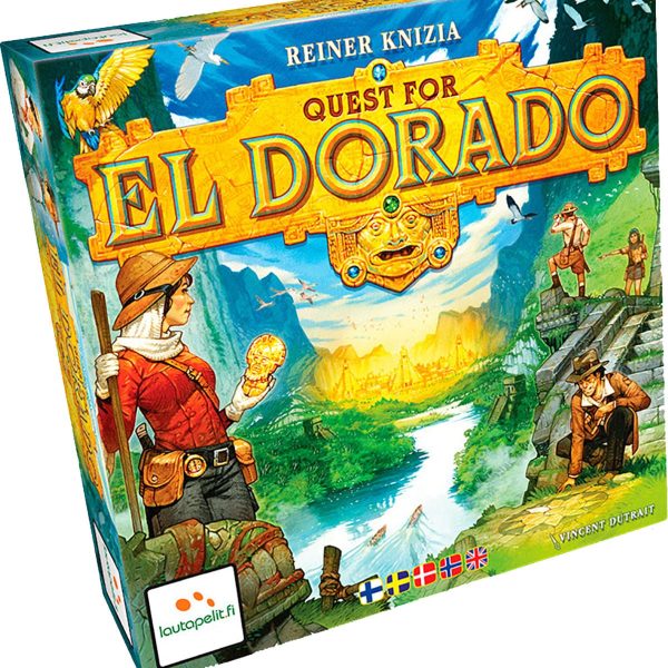 Quest for El Dorado Familjespel