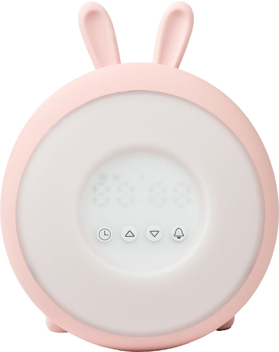 Rabbit &  Friends Wake Up Lamp|Soft Rose