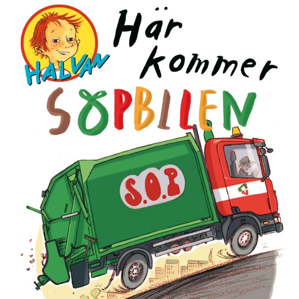 Rabén &  Sjögren Bok Här Kommer Sopbilen