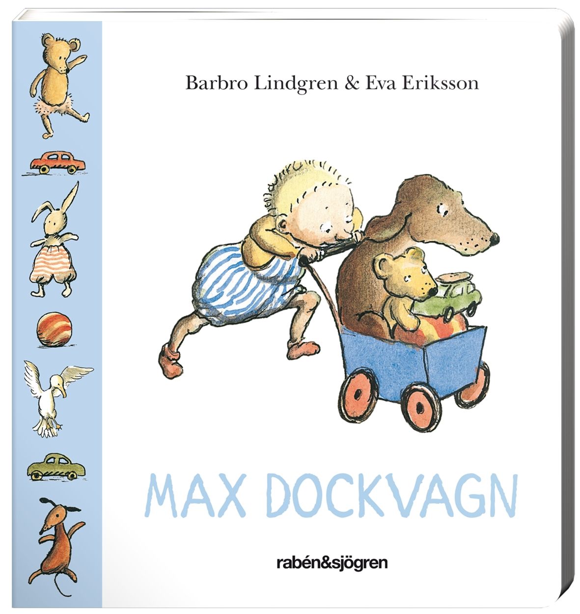 Rabén &  Sjögren Bok Max Dockvagn