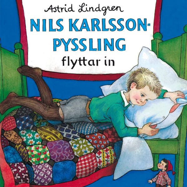 Rabén &  Sjögren Bok Nils Karlsson Pyssling Flyttar In Klumpe Dumpe