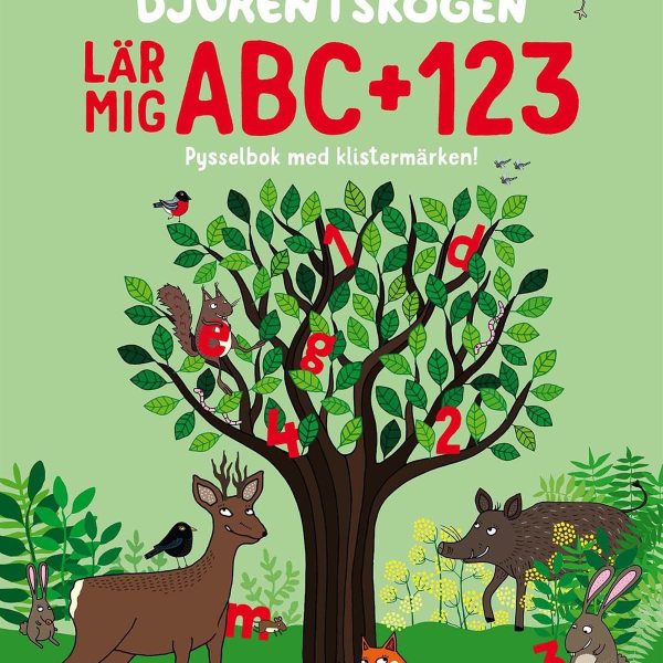 Rabén &  Sjögren Djuren I Skogen Lär Mig ABC &  124