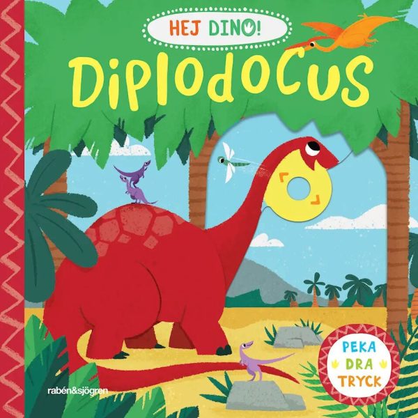 Rabén &  Sjögren Hej Dino! Diplodocus Pekbok