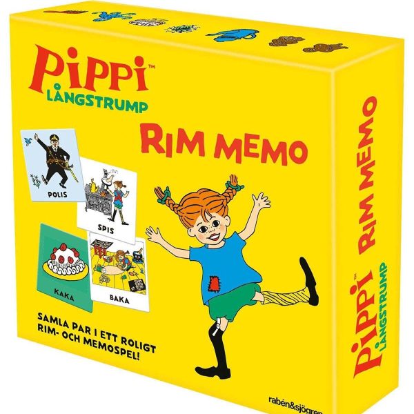 Rabén &  Sjögren Pippi Rim - Memo