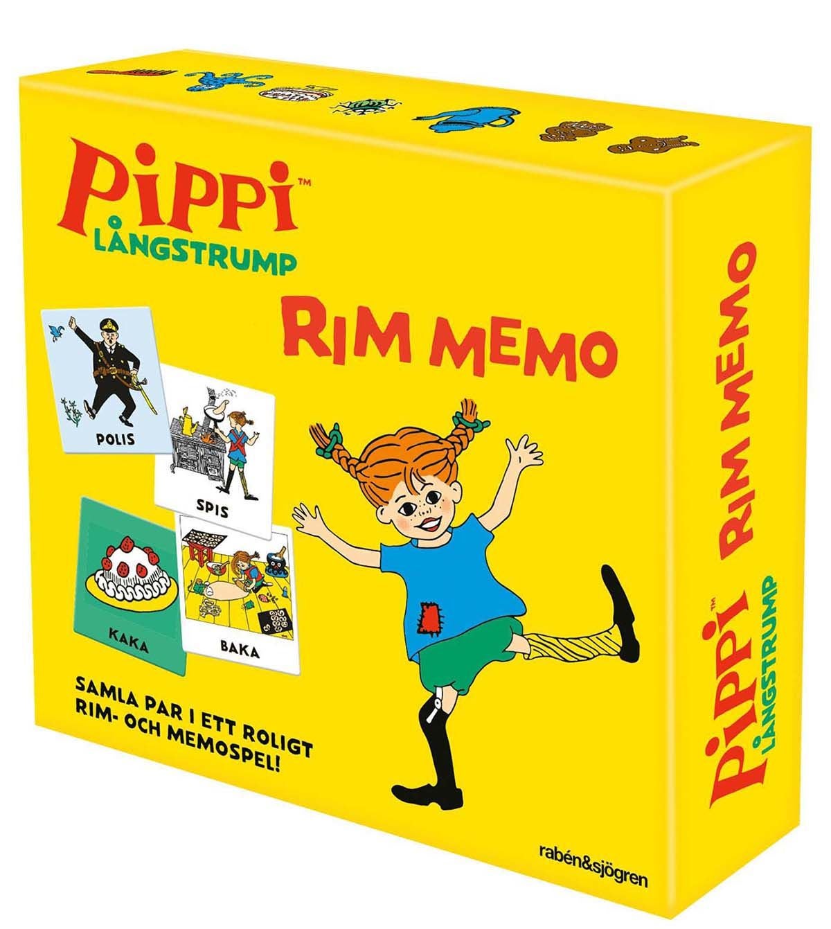 Rabén &  Sjögren Pippi Rim - Memo