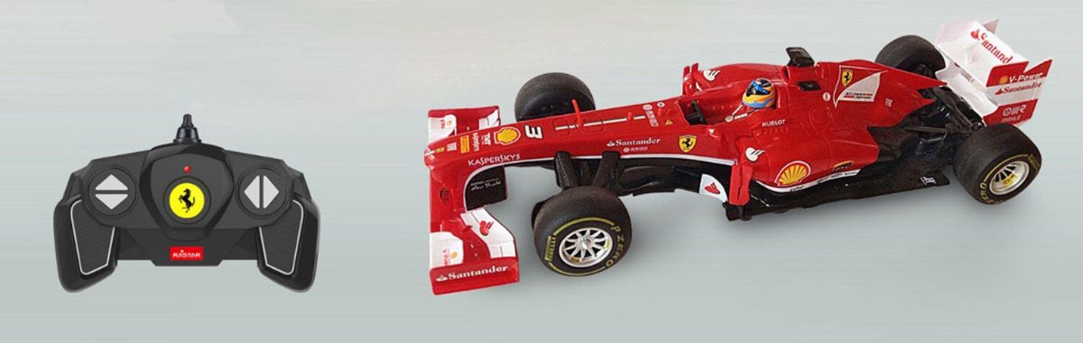 Rastar Ferrari F1 1:18 Radiostyrd Bil|Gul