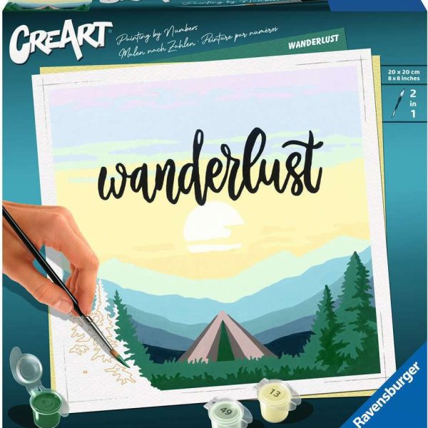 Ravensburger CreArt Målarset Wanderlust|