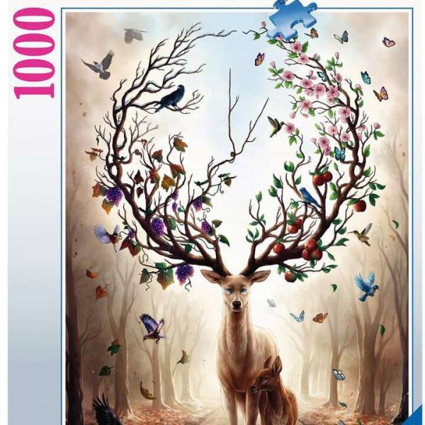 Ravensburger Fantasy Deer pussel 1000 Bitar|