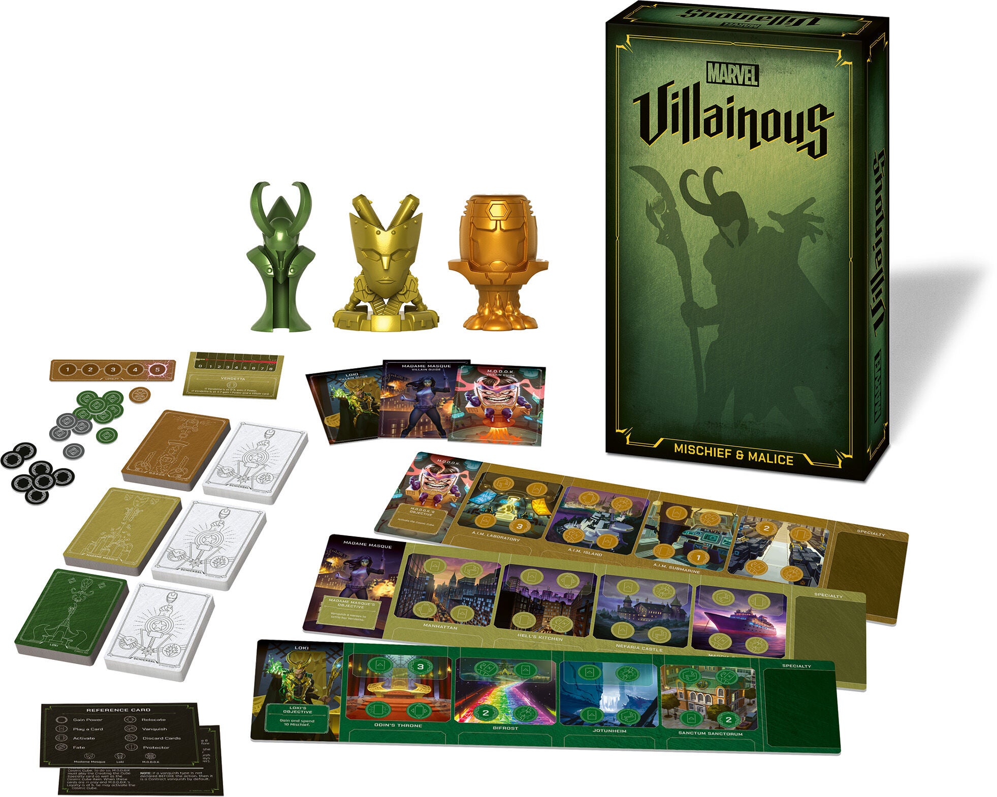 Ravensburger Marvel Villainous Mischief &  Malice Spel Exp.1 EN|