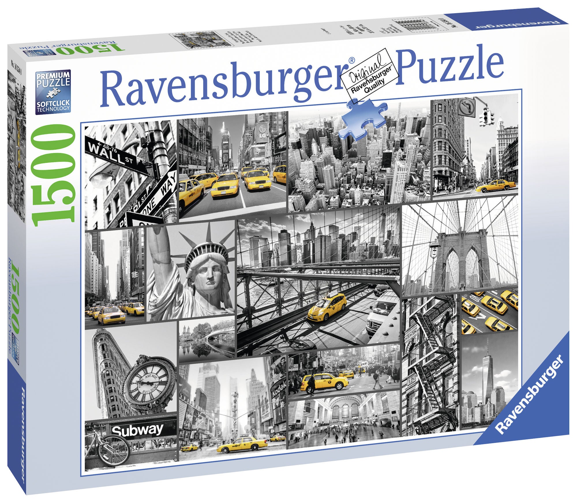 Ravensburger New York Taxibilar 1500 Bitar|