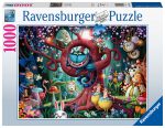 Ravensburger Pussel Alice i Underlandet|Nästan Alla är Galna 1000 Bitar