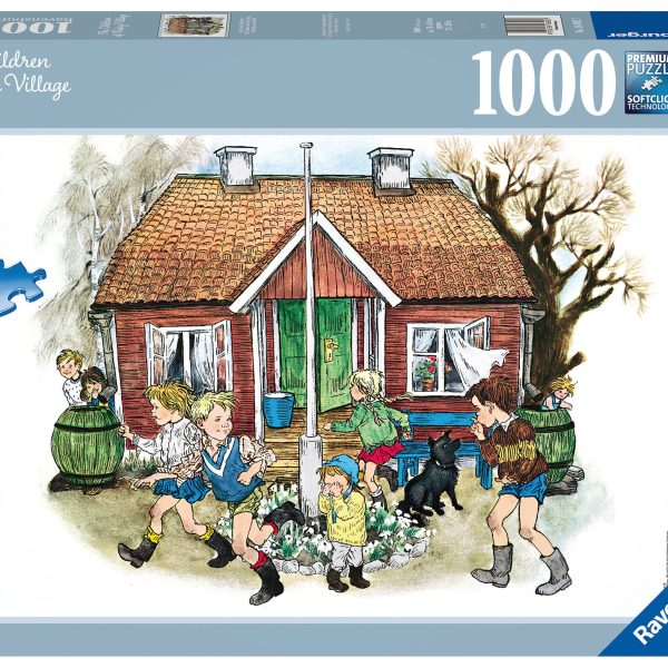 Ravensburger Pussel Barnen I Bullerbyn|1000 Bitar