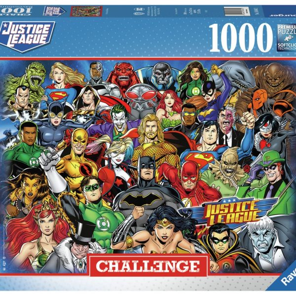 Ravensburger Pussel Challenge DC Comics 1000 Bitar