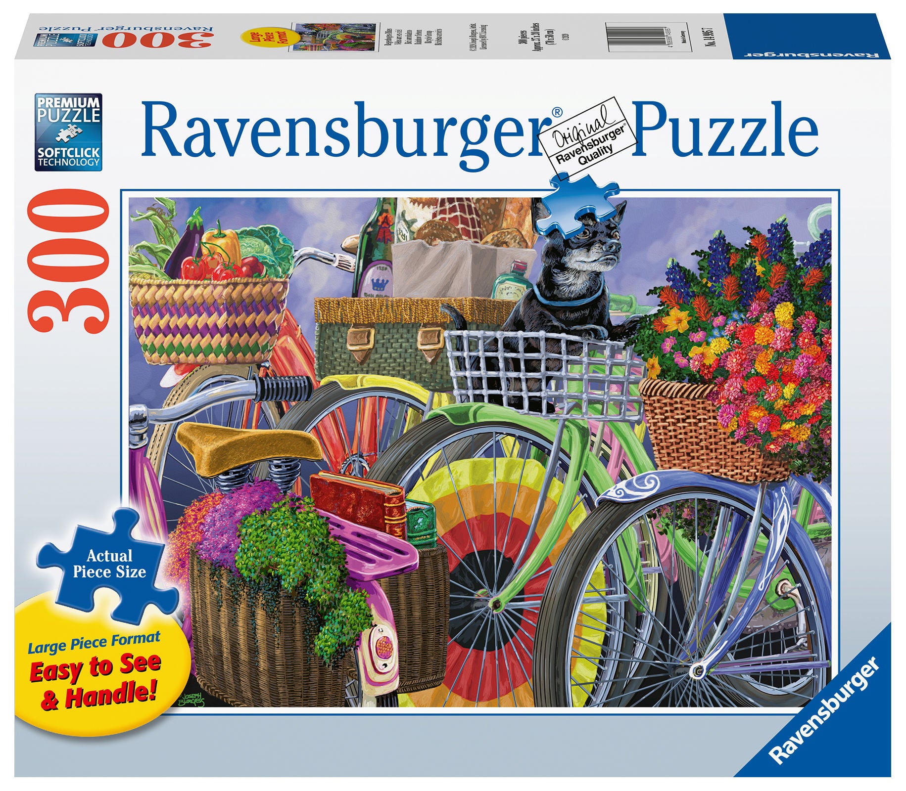 Ravensburger Pussel Cykelgrupp 300 Bitar|Större Bitar