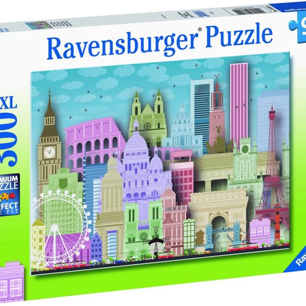 Ravensburger Pussel Karta Över Europa 300 Bitar|