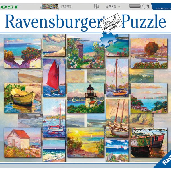 Ravensburger Pussel Kustkollage|1500 Bitar