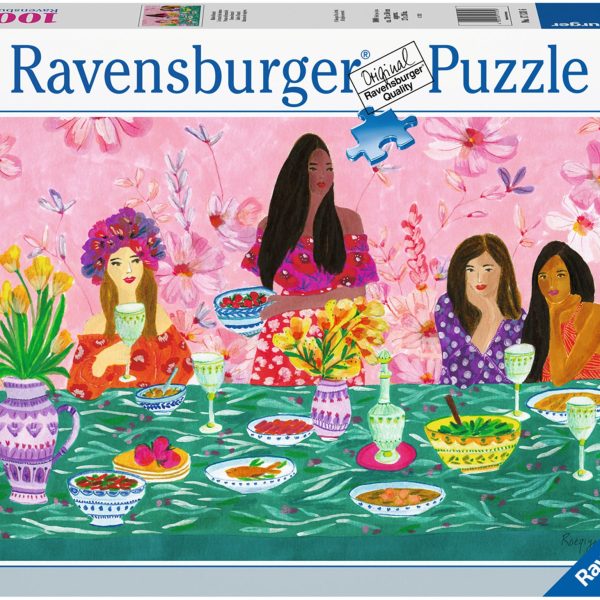 Ravensburger Pussel Ladies' Brunch 1000 Bitar|