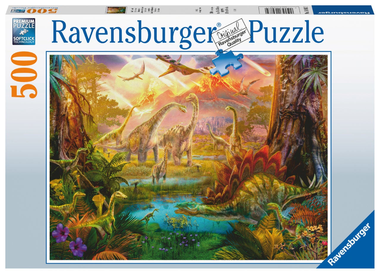 Ravensburger Pussel Land Of The Dinosaurs 500 Bitar|