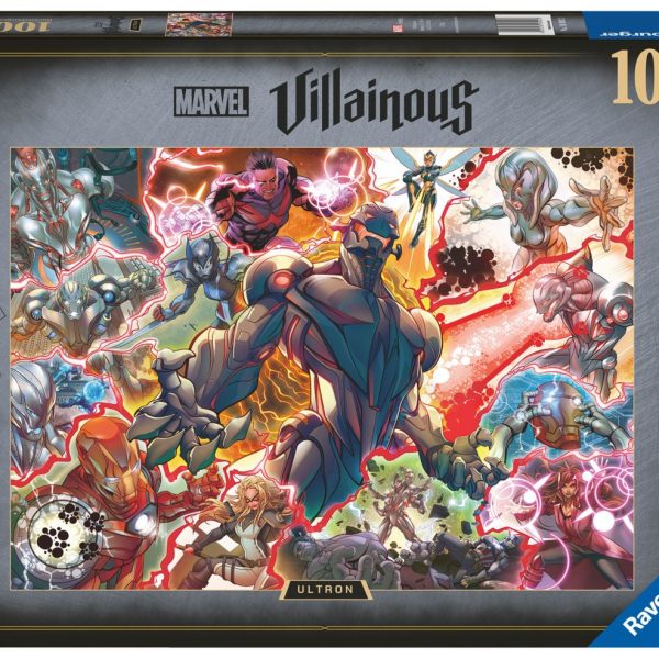 Ravensburger Pussel Marvel Villainous Ultron 1000 Bitar