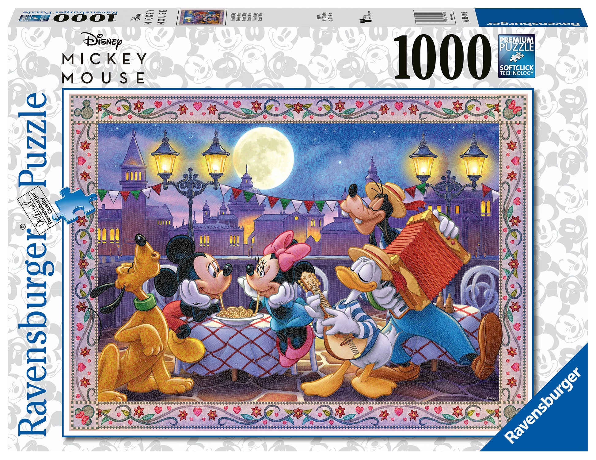 Ravensburger Pussel Musse Pigg Mosaik 1000 Bitar