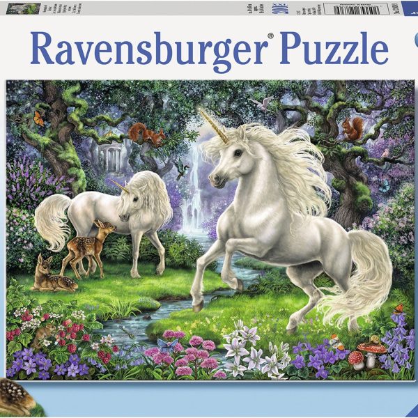 Ravensburger Pussel Mystiska Enhörningar 200 Bitar|