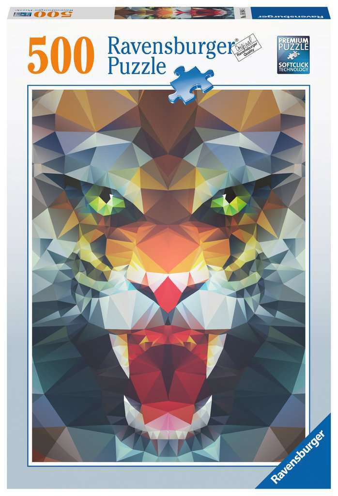 Ravensburger Pussel Polygon Lion 500 Bitar|