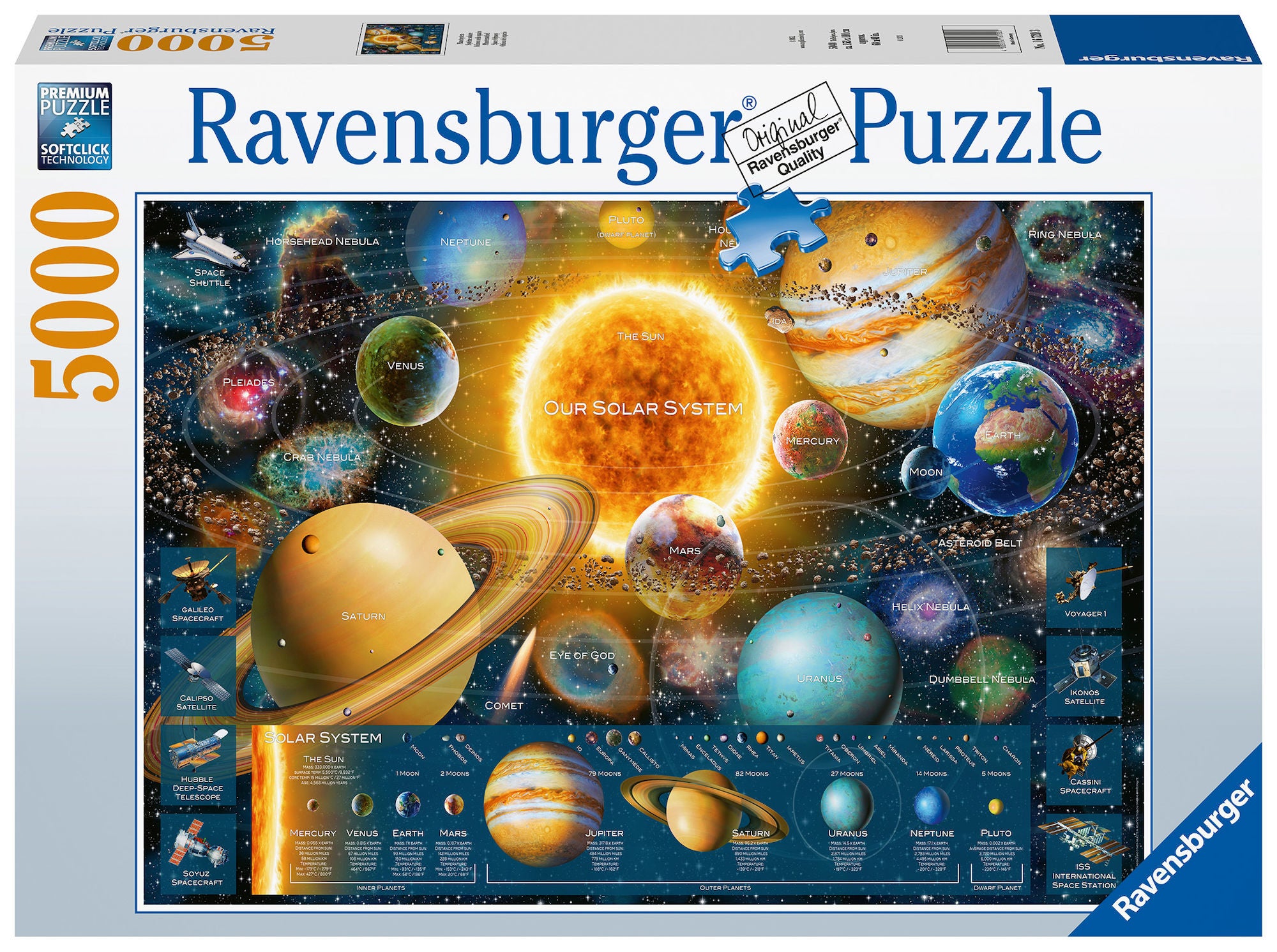 Ravensburger Pussel Rymd Odyssey 5000 Bitar