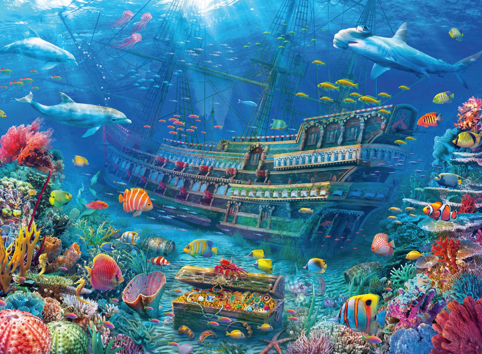 Ravensburger Pussel Underwater Discovery 200 Bitar|