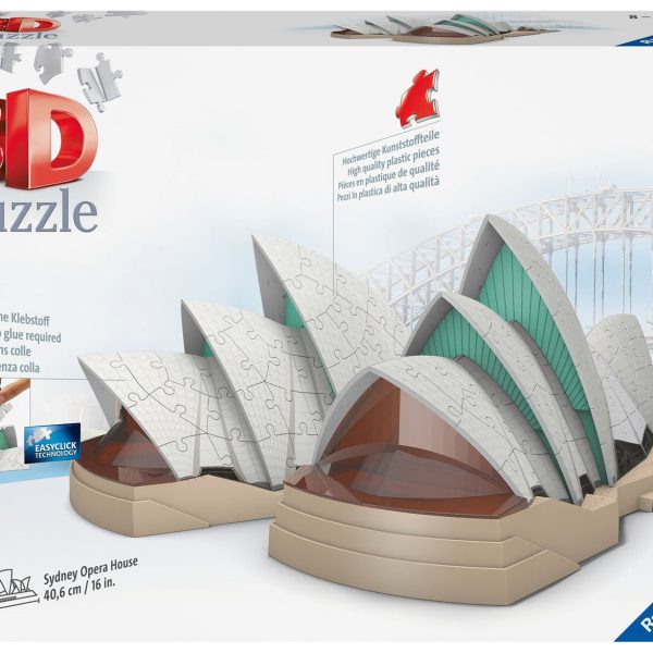 Ravensburger Sydney Opera 3D-Pussel|216 Bitar