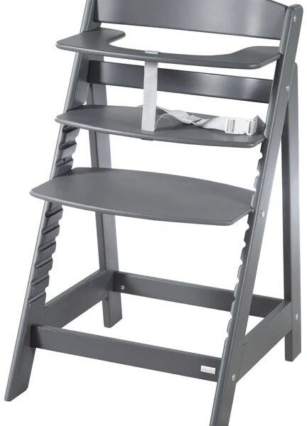 Roba Sit Up Flex Grow-Along Barnmatstol|Anthracite