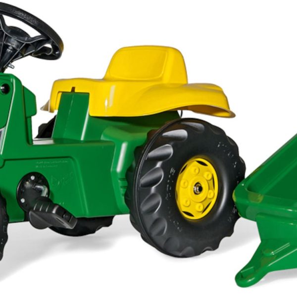 Rolly Toys Tramptraktor med Släp John Deere