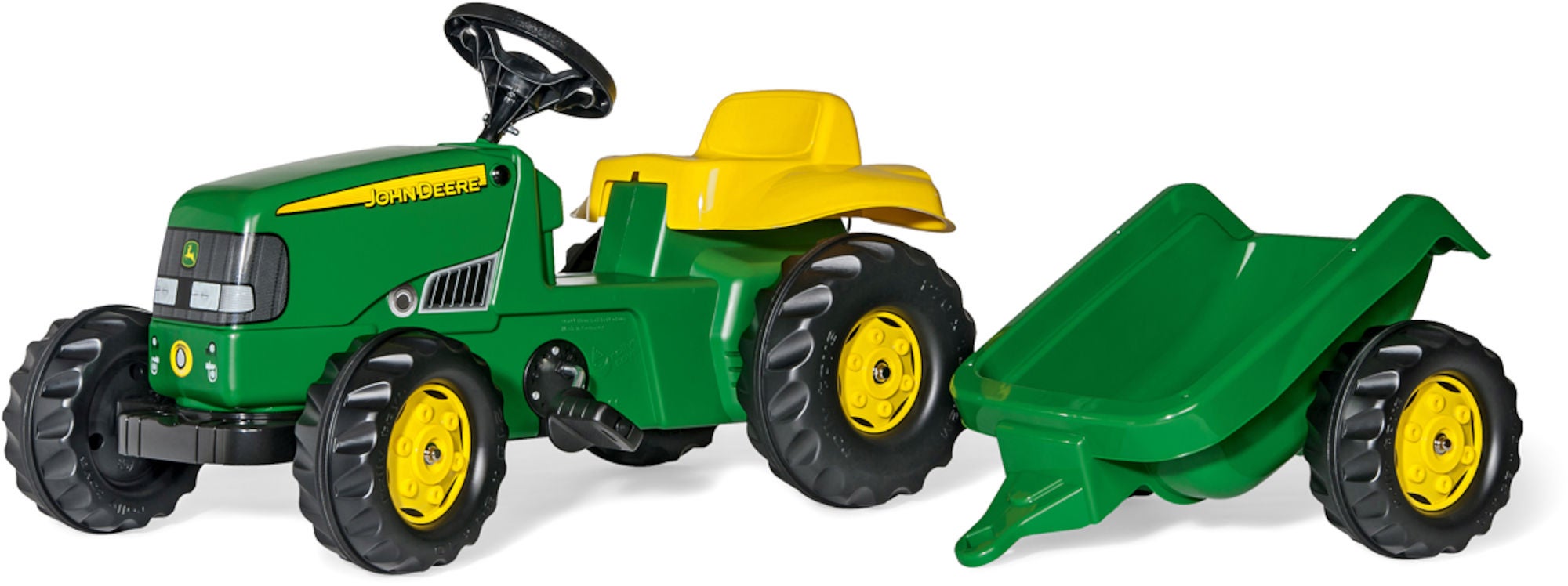 Rolly Toys Tramptraktor med Släp John Deere