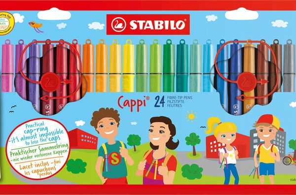 STABILO Filtspetspennor 24-pack|