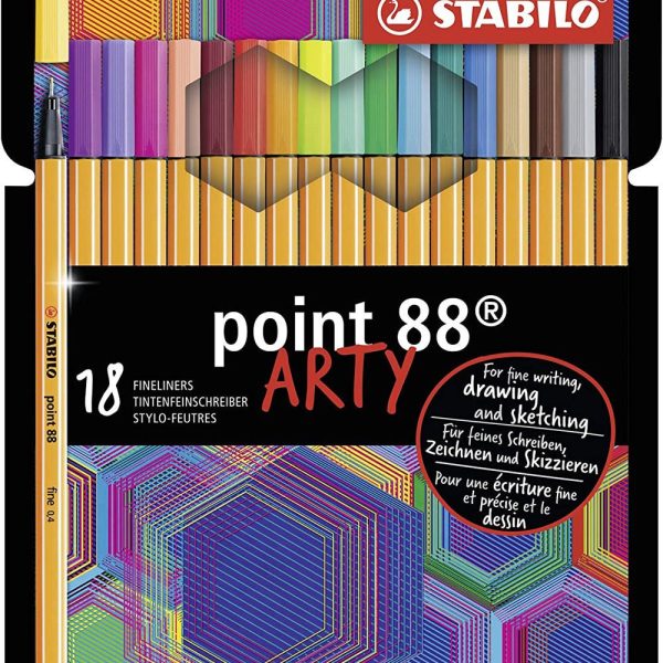 STABILO Fineliner Arty 18-pack|