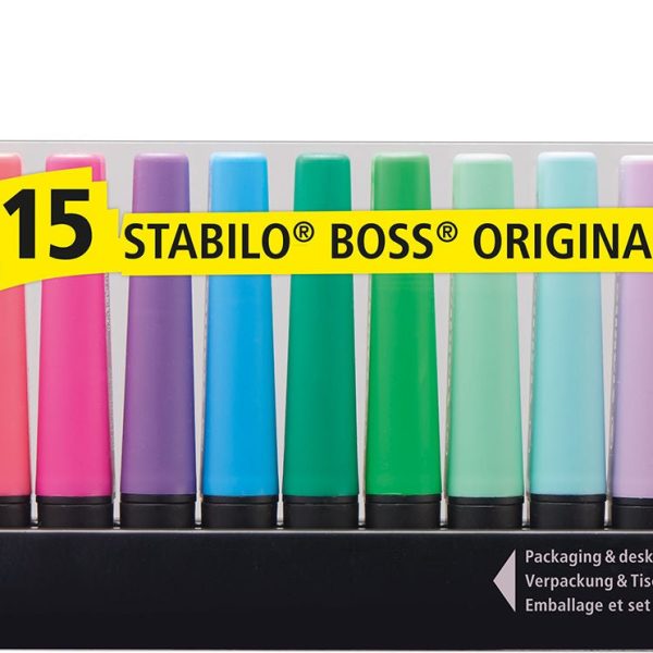 STABILO Överstrykningspennor 15-pack|